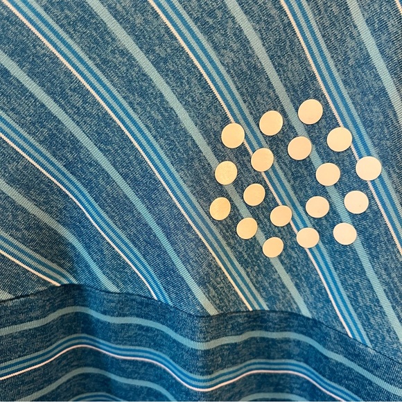 Men’s Puma Sport Stripe Polo Blue XL - Picture 6 of 6